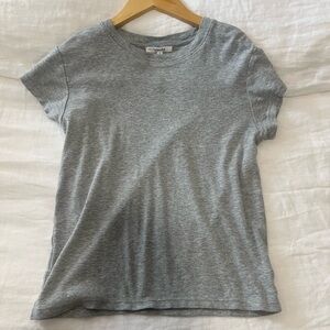 Splendid Gray Short Sleeve Tee